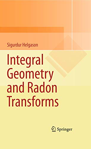 Integral Geometry And Radon Transforms