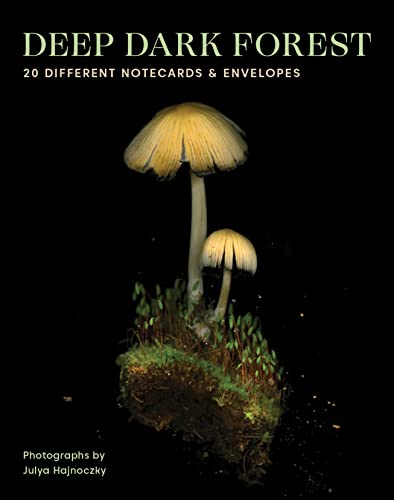 Deep Dark Forest Notes: 20 Different Notecards And Envelopes