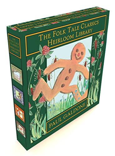 The Folk Tale Classics Heirloom Library: The Gingerbread Boy, Little Red Riding Hood, The Three Billy Goats Gruff, The Three Little Pigs