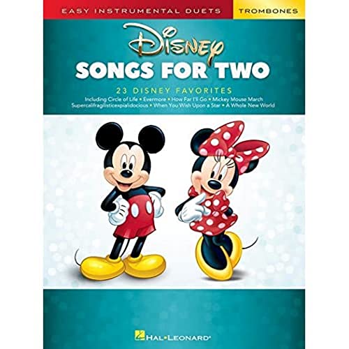 Disney Songs For Two Trombones: Easy Instrumental Duets