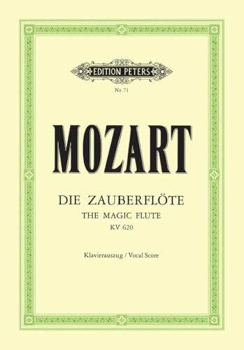 Mozart: The Magic Flute (Vocal Score) (Ep71): Oper In Zwei Aufzügen / Klavierauszug