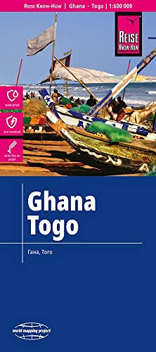 Ghana, Togo (1:600.000): (World Mapping Project): Reiß- Und Wasserfest (World Mapping Project)