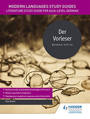 Der Vorleser: Literature Study Guide For As/A-Level German