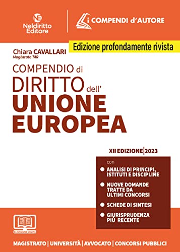 Compendio Di Diritto Dell'Unione Europea. Con Espansione Online