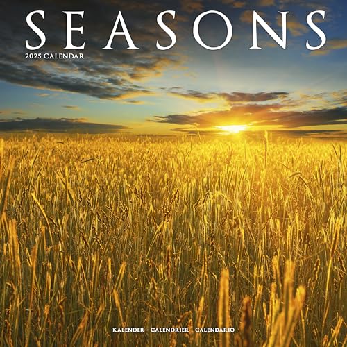 Seasons 2025 Square Wall Calendar | Nature Calendar