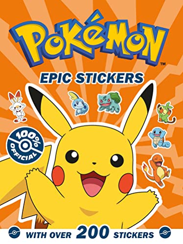 Pokemon Epic Stickers: New For 2022 Best Sticker Activity For Pokémon Fans