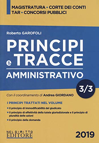 Principi E Tracce. Amministrativo (Vol. 3)