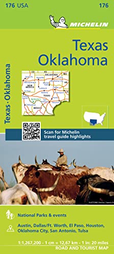 Michelin Texas, Oklahoma: Map
