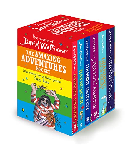 The World Of David Walliams: The Amazing Adventures Box Set: From Multi-Million Bestselling Author David Walliams