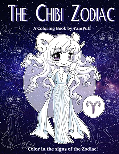 The Chibi Zodiac: A Kawaii Coloring Book By Yampuff Featuring The Astrological Star Signs As Chibis