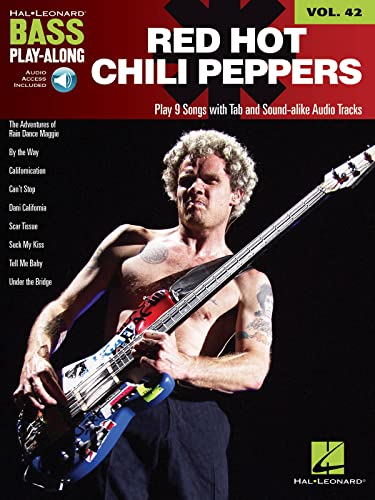 Red Hot Chili Peppers [Lingua Inglese]: Bass Play-Along Volume 42
