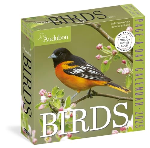Audubon Birds Page-A-Day® Calendar 2025: The World'S Favourite Bird Calendar