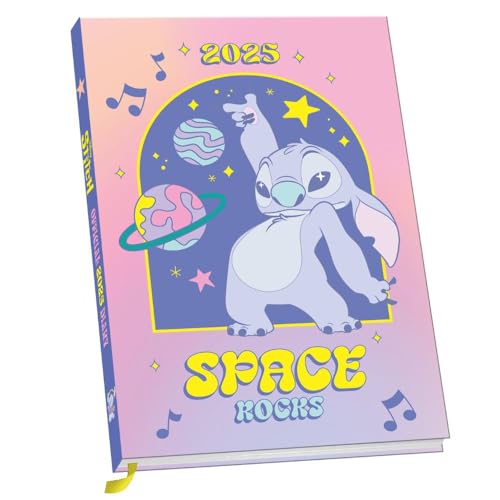 2025 Diary Disney Stitch Week To View A5 Diary Official Product: Original Danilo-Kalender [Mehrsprachig] [Kalender]