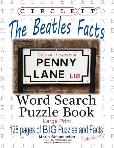 Circle It, The Beatles Facts, Word Search, Puzzle Book