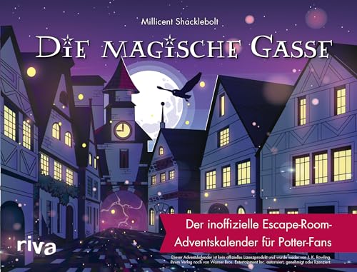 Die Magische Gasse: Der Inoffizielle Escape-Room-Adventskalender Für Potter-Fans | Geschenk Für Harry-Potter- Und Escape-Rätsel-Fans. Magische Seiten 