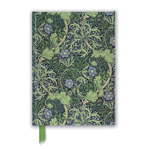 William Morris: Seaweed Wallpaper Design Foiled Journal
