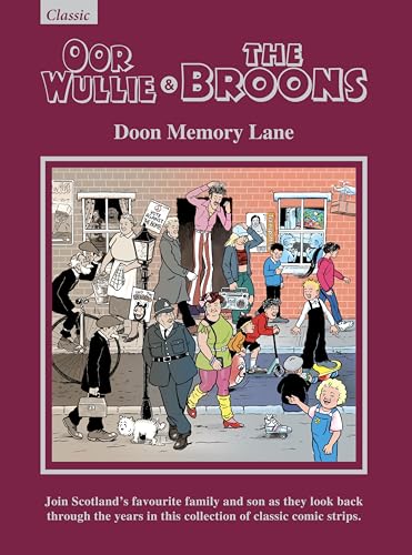Oor Wullie & The Broons Gift Book 2025 - Doon Memory Lane