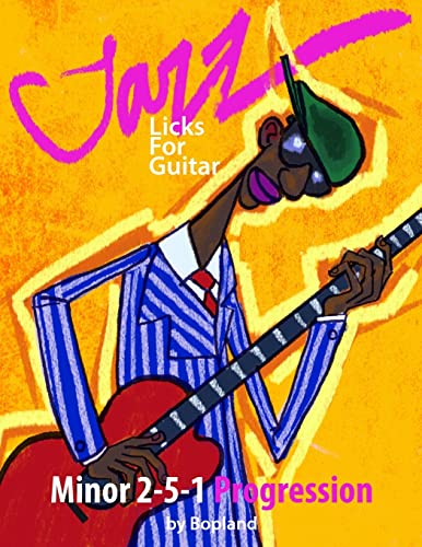 Jazz Licks For Guitar: Minor 2-5-1: Volume 2