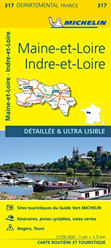 Maine-Et-Loire – Indre-Et-Loire 11317: Map