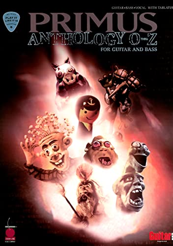 Primus Anthology: O Thru Z: For Guitar And Bass [Lingua Inglese]