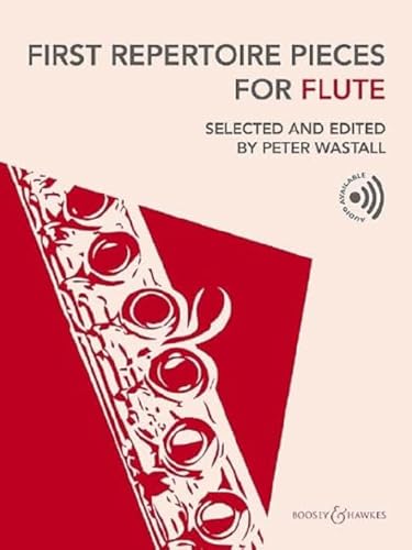 First Repertoire Pieces Flute For Flute And Piano Book/Audio Online: Includes Downloadable Audio