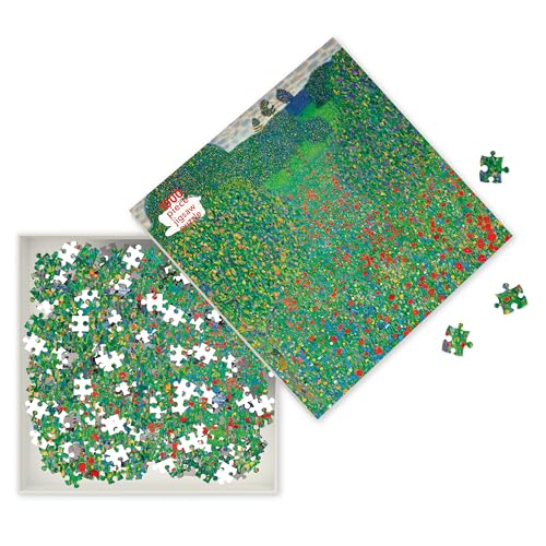 Adult Jigsaw Gustav Klimt: Poppy Field - 1000 Piece Jigsaw