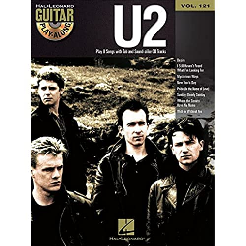 U2: Guitar Play-Along Volume 121 [Lingua Inglese]