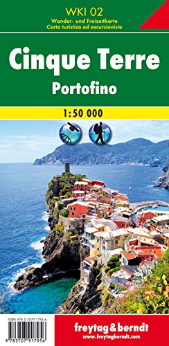 Cinque Terre Portofino 1:50.000: Wandelkaart / Fietskaart Schaal 1 : 50.000