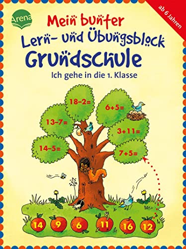 Mein Bunter Lern- Und Übungsblock Grundschule. Ich Gehe In Die 1. Klasse