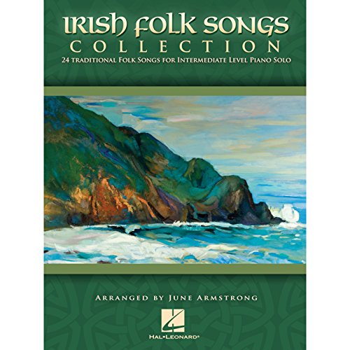 Irish Folk Songs Collection: 24 Traditional Folk Songs For Intermediate Level Piano Solo