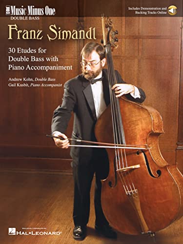 Franz Simandl: 30 Etudes For Double Bass & Piano