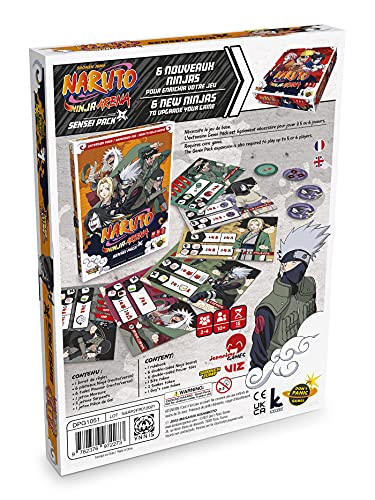 Naruto: Ninja Arena - Sensei Pack Expansion - Bordspel - Engelstalig - Don'T Panic Games