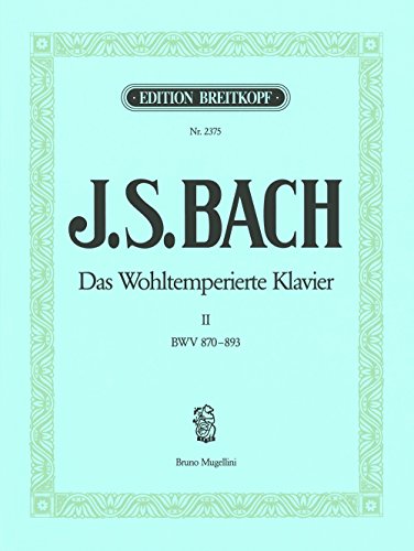 Das Wohltemperierte Klavier Band 2 (Eb 2375)