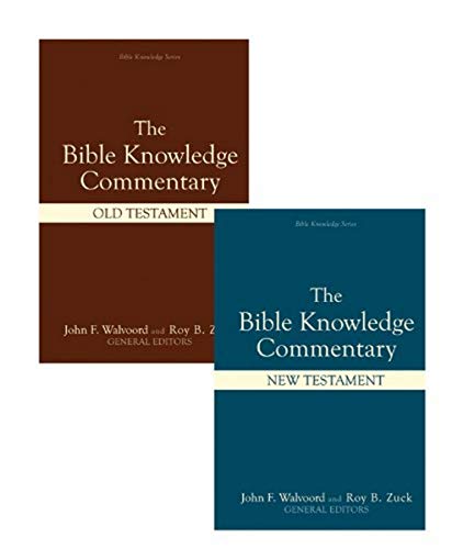 Bible Knowledge Commentary Old Testament And New Testament: 2