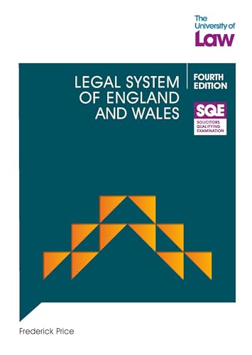 Sqe - Legal System Of England And Wales 4E