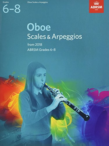Oboe Scales & Arpeggios, Abrsm Grades 6-8: From 2018