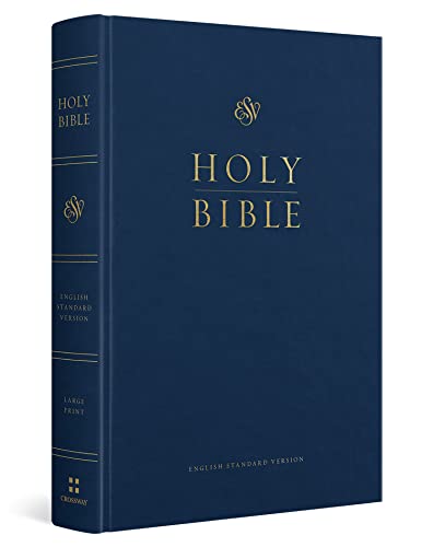 Holy Bible: English Standard Version, Blue, Pew And Worship Bible