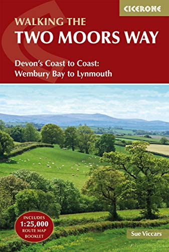 The Two Moors Way: Devon'S Coast To Coast: Wembury Bay To Lynmouth (Includes Separate Os 1:25K Map Booklet)