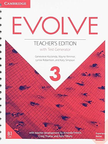 Evolve. 3 Teacher'S Edition With Test Generator