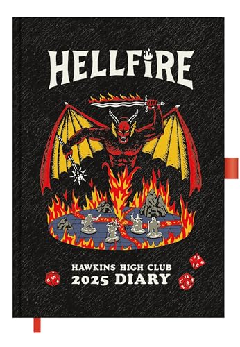 Stranger Things Taschenkalender 2025 14,5 X 21,5 Cm