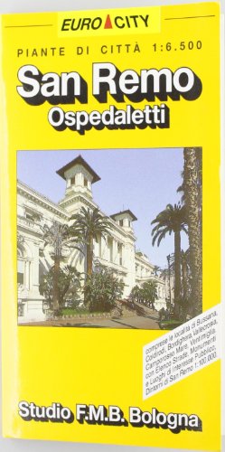 San Remo. Bordighera. Ventimiglia 1:6.500