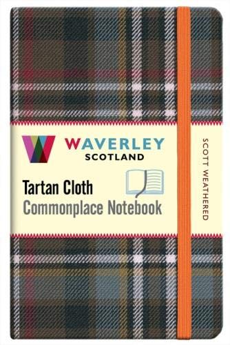 Scott Weathered Genuine Tartan Cloth (Pocket): Waverley Genuine Tartan Cloth Commonplace Notebook (9Cm X 14Cm): 58