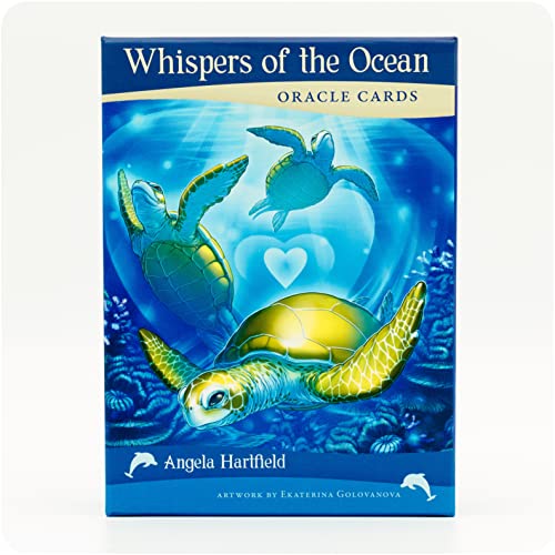 Whispers Of The Ocean Oracle Cards: 50 Full Col Cards And 124-Page Guidebook