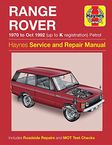 Range Rover V8 Petrol (70 - Oct 92) Haynes Repair Manual: 70-92