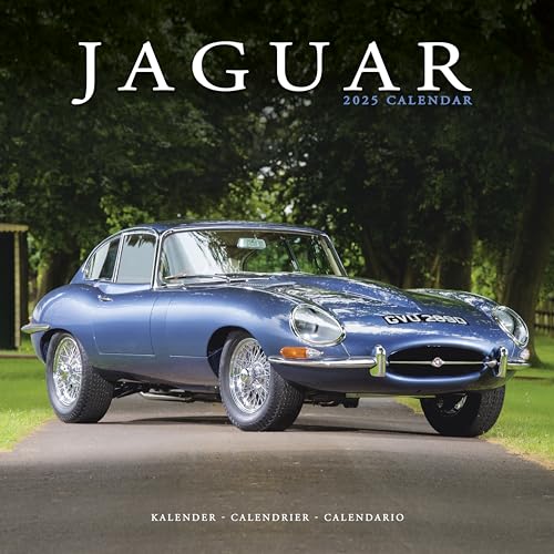 Jaguar 2025 Square Wall Calendar | Car, Classic Car, Motor Calendar: Original Avonside-Kalender [Mehrsprachig] [Kalender]