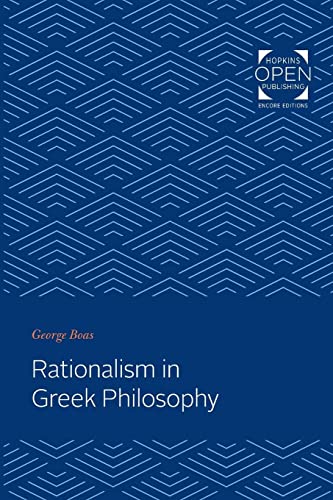 Rationalism In Greek Philosophy
