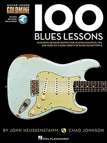 100 Blues Lessons: Guitar Lesson Goldmine: 100 Blues Lessons [Lingua Inglese]: Guitar Lesson Goldmine Series