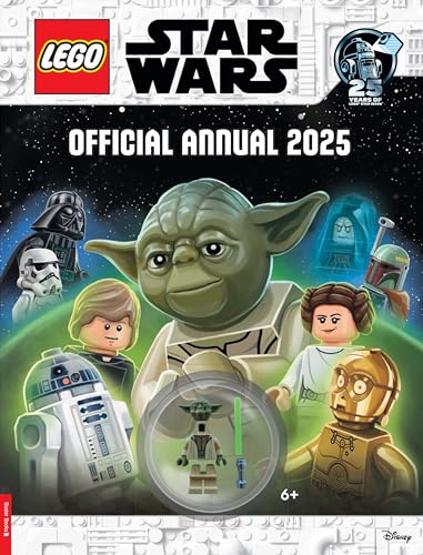 Lego® Star Wars™: Official Annual 2025 (With Yoda Minifigure And Lightsaber)