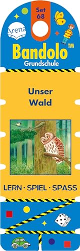 Bandolo Set 68: Mein Kleiner Waldführer/In The Forest: Lernspiel Mit Lösungskontrolle Für Vorschule Und Grundschule