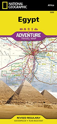 National Geographic Adventure Map Egypt [Lingua Inglese]: Travel Maps International Adventure Map